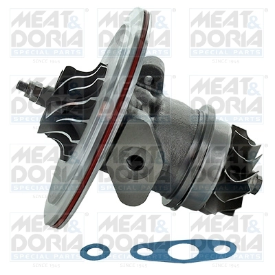Core assembly, turbocharger
